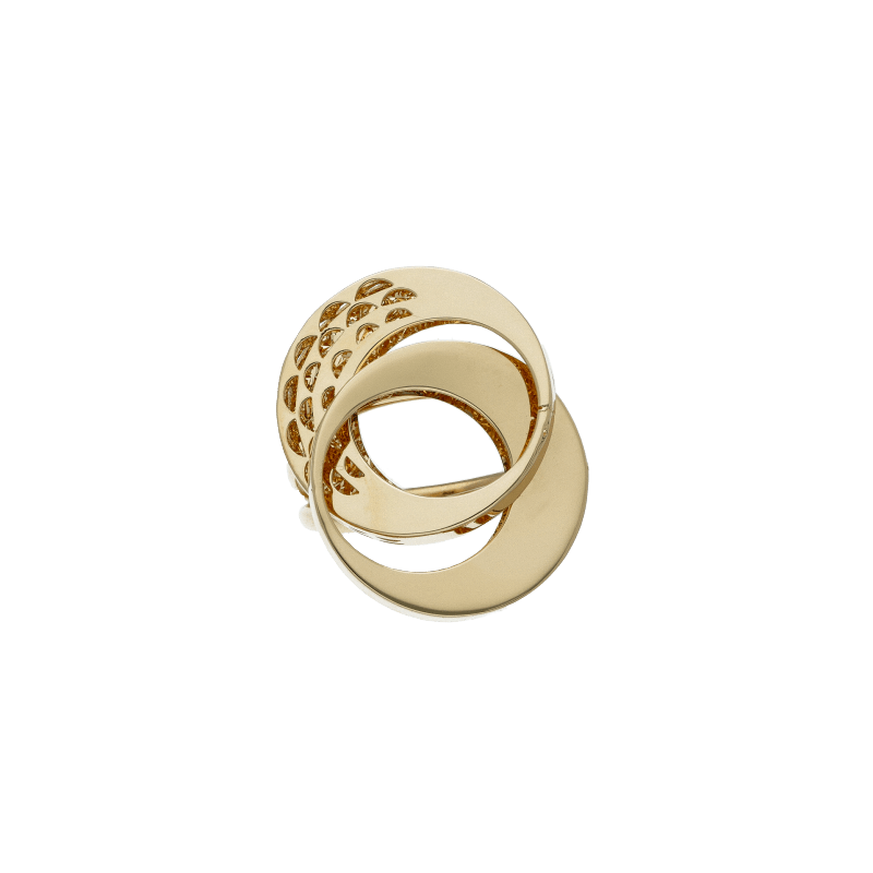 SOFIA MILANI Anello Donna In Argento 925 Con Placcatura Rodio - Design A Croce - 10094 - Confezione Regalo, Ipoallergenico